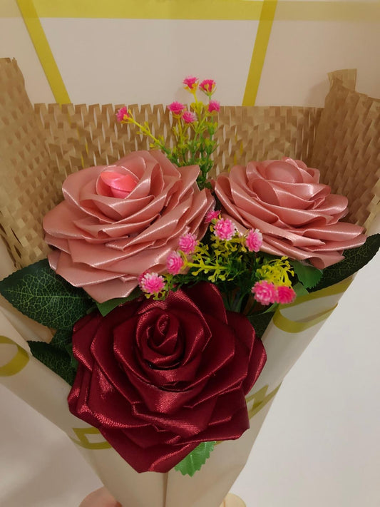 Bouquet de 3 roses