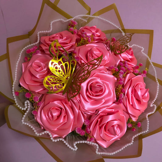 Bouquet de roses rose 🩷
