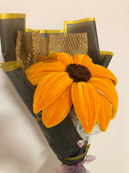 Bouquet de un grand tournesols